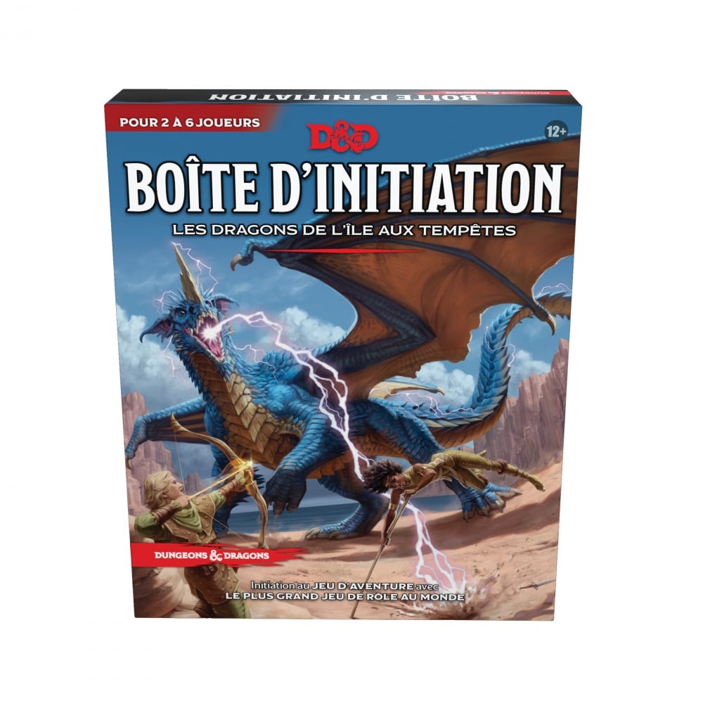 Boîte d'initiation Dragons de l’Île aux tempêtes Dungeons & Dragons 5ème édition - Wizards of the Coast