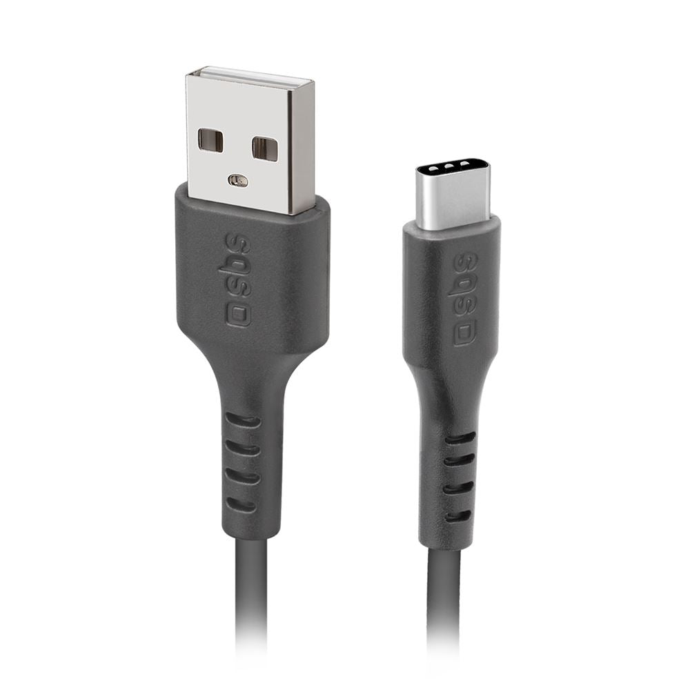 Câble de données SBS USB 2.0 vers USB Type-C 1,5 m Noir