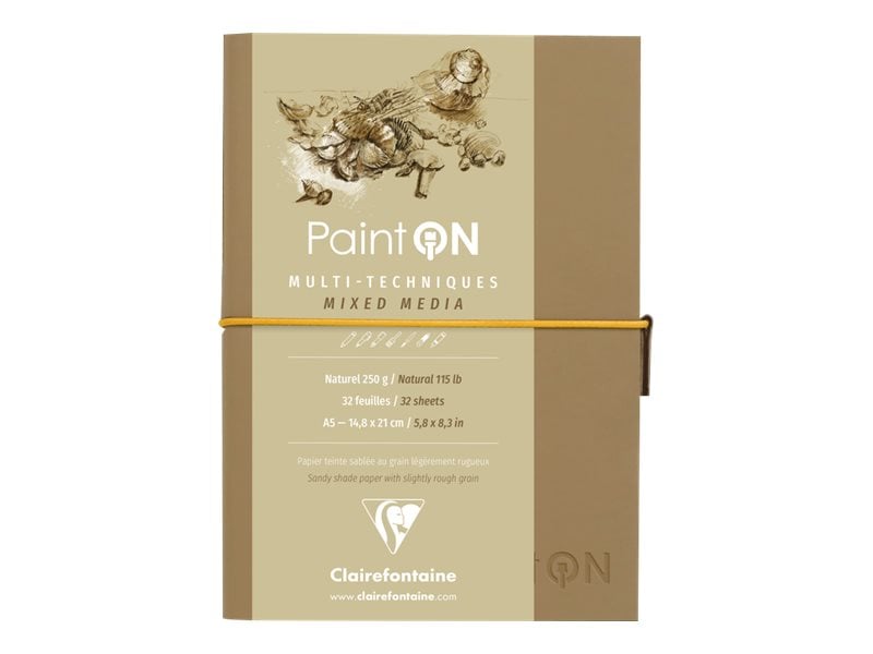 Carnet A5 64 P - 250 g - Naturel