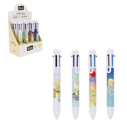 Stylo à bille 6 couleurs Kiub Le Petit Prince Enfants Modèle aléatoire