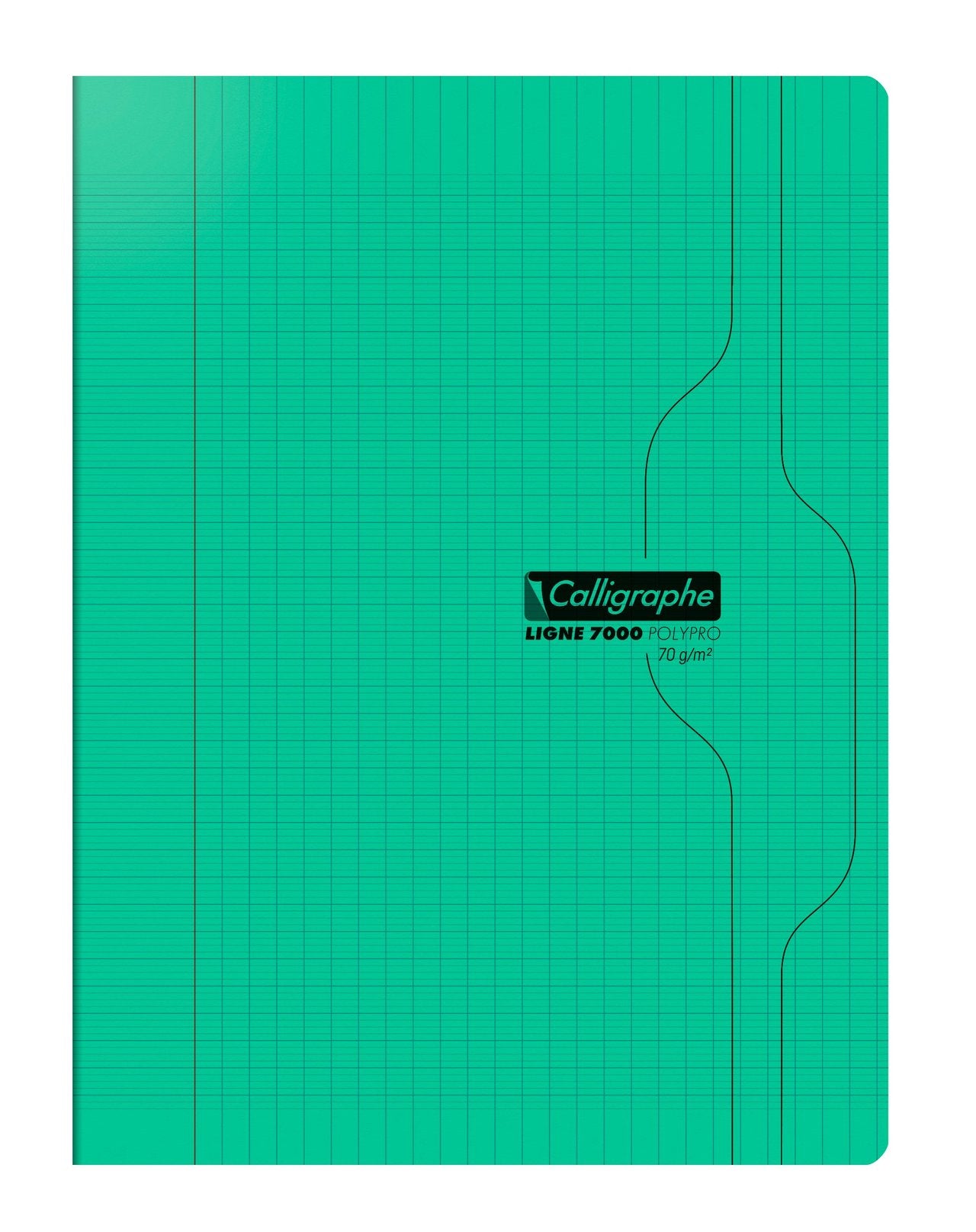 Cahier Calligraphe - Vert – 24 x 32 cm – 96 pages seyès
