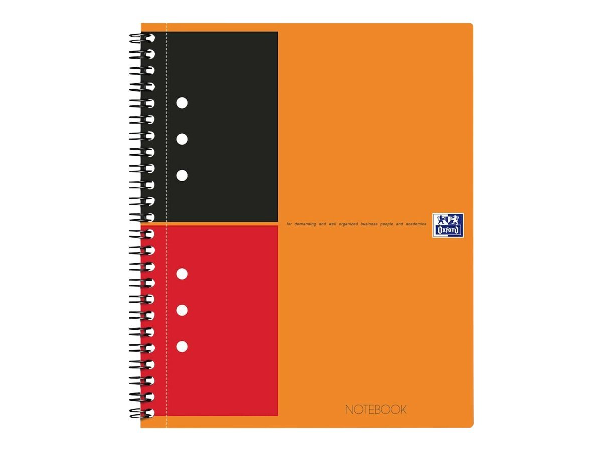 Cahier à spirales - 17 x 21 cm - Notebook - Oxford - 160 pages lignées