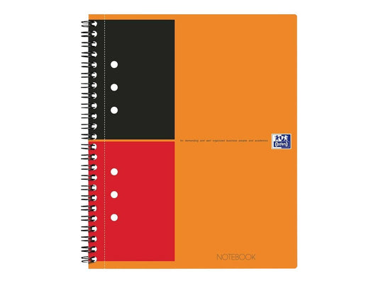 Cahier à spirales - 17 x 21 cm - Notebook - Oxford - 160 pages lignées