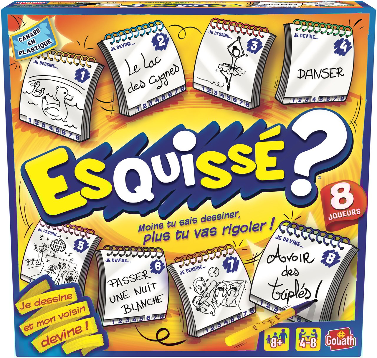 Esquissé 8 joueurs
