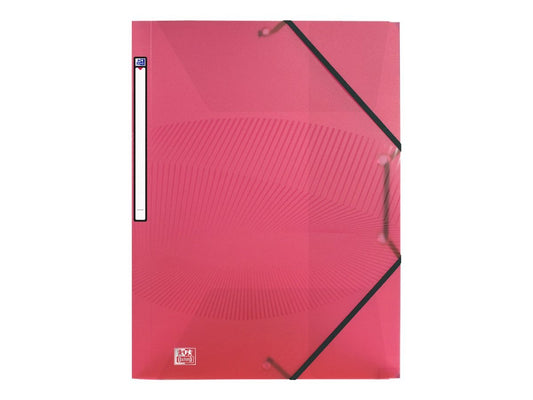 1 chemise à élastique  A4 Polypro Oxford- 3 rabats - Osmose - Coloris assortis