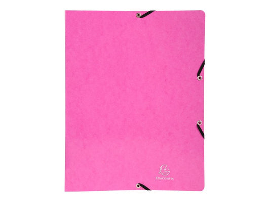 Classeur A4 - Iderama - Dos 20 mm - Carton - Exacompta - Rose