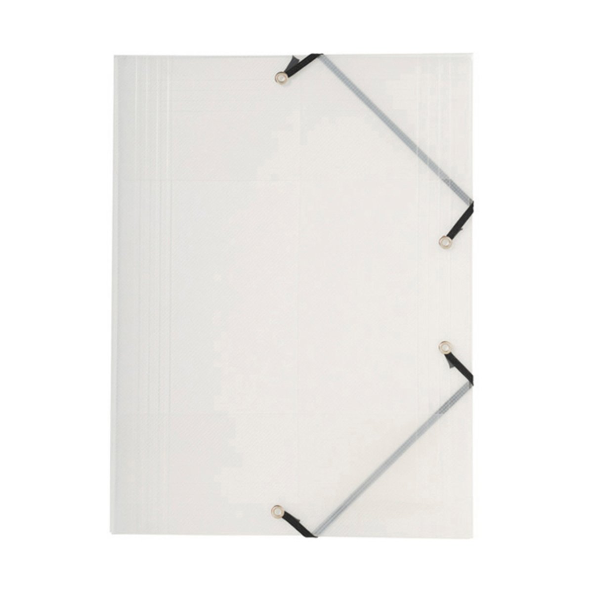 Chemise à élastique 3 rabats A4 - Polypro - Exacompta - Transparent