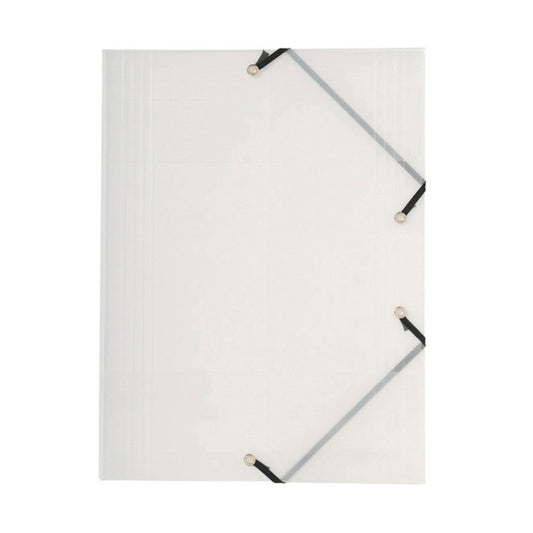 Chemise à élastique 3 rabats A4 - Polypro - Exacompta - Transparent