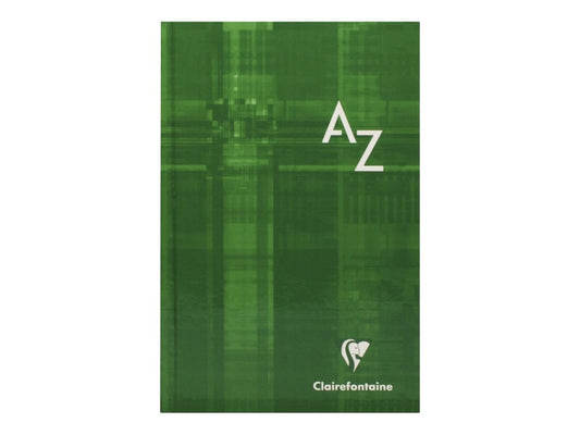 1 répertoire broché - 11 x 17 cm - Clairefontaine - 192 pages petits carreaux - Coloris assortis