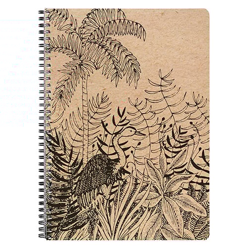 Carnet Clairefontaine - Modèles aléatoires - A4 21 x 29,7 cm - Le cerisier blanc - 148 pages lignées et marges - Vendu à l'unité
