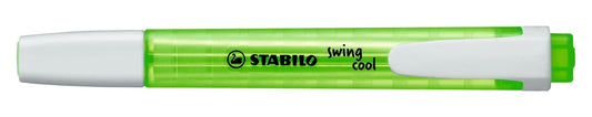 Surligneur pointe fine - STABILO - Vert - Swing cool