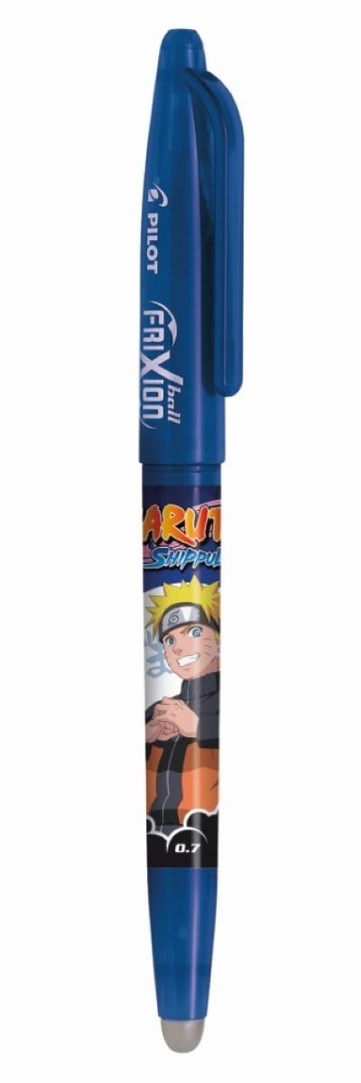 Stylo roller effaçable Pilot - FriXion Ball Naruto - Bleu - Pointe moyenne