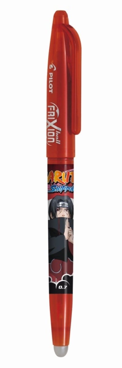 Stylo roller encre gel Pilot - FriXion Ball Naruto - Rouge - Pointe moyenne