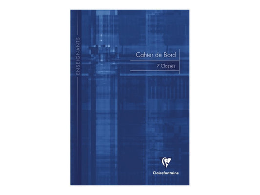 Carnet de bord enseignant - Format A4 21 x 29.7 cm - Clairefontaine - 44 pages