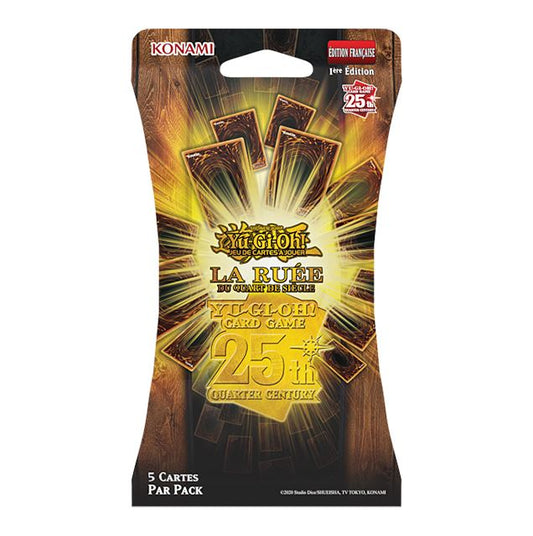Carte à collectionner Konami Yu-Gi-Oh! Booster La Ruée du Quart de siècle
