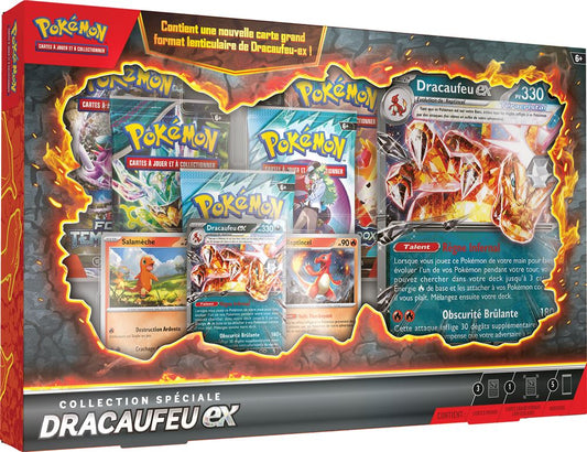 Cartes à collectionner Pokémon Coffret Collection Spéciale Dracaufeu Ex