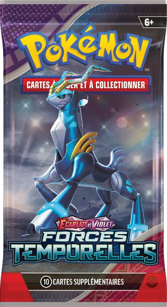 Cartes à collectionner Pokémon EV05 Forces Temporelles Booster Blister modèle aléatoire
