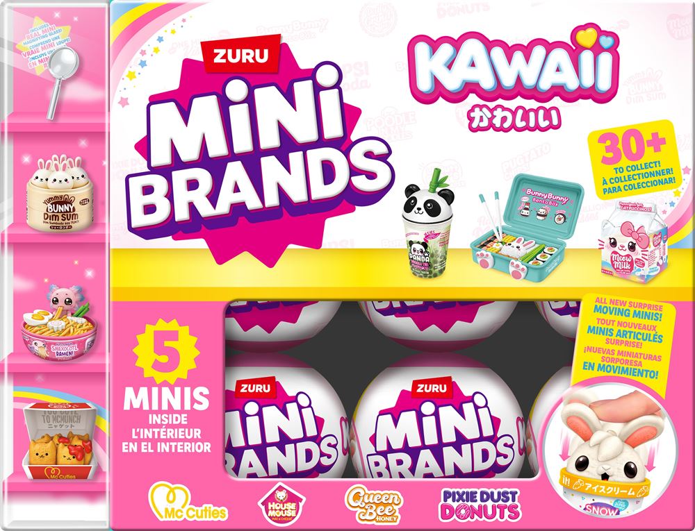 Figurine Zuru France Kawaii Mini Brands en PDQ Modèle aléatoire