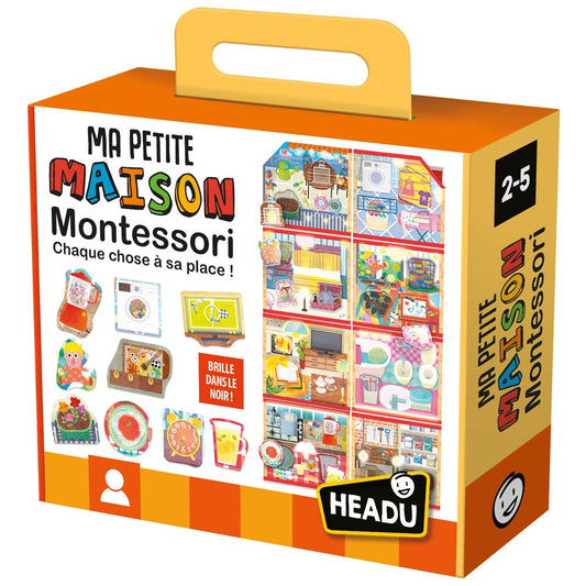 Jeu de découverte Ma petite Maison Montessori Headu