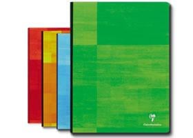 1 cahier - Format A4 21 x 29.7 cm - Clairefontaine - 288 pages grands carreaux - Coloris assortis