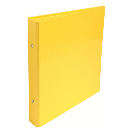 Classeur 17 x 22 cm - Iderama - Dos 25 mm - Carton - Exacompta - Jaune