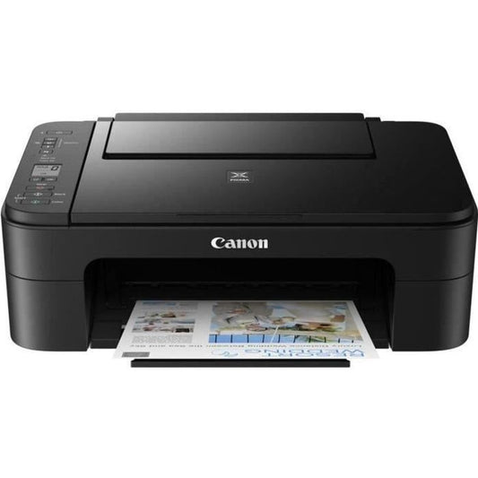 Canon Série PIXMA TS3350 - Imprimante pour la Maison Tout-en-Un avec Écran LCD | sans Fil pour Une Impression Facile Depuis Un Smartphone | Imprimante Canon pour la Maison